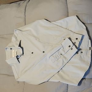 Size 10 Grey Calvin Klein dress shirt